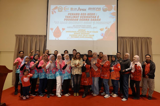 PENANG RED HERO: HEALTH BRIEFING AND BLOOD DONATION PROGRAM “TOWARDS A HEALTHY AND CARING COMMUNITY”