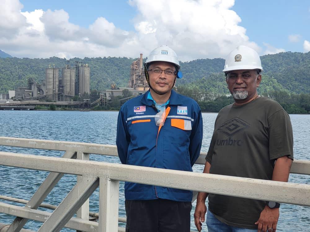 LAWATAN TUAN PENGURUS BESAR SURUHANJAYA PELABUHAN PULAU PINANG KE JETI TELUK EWA