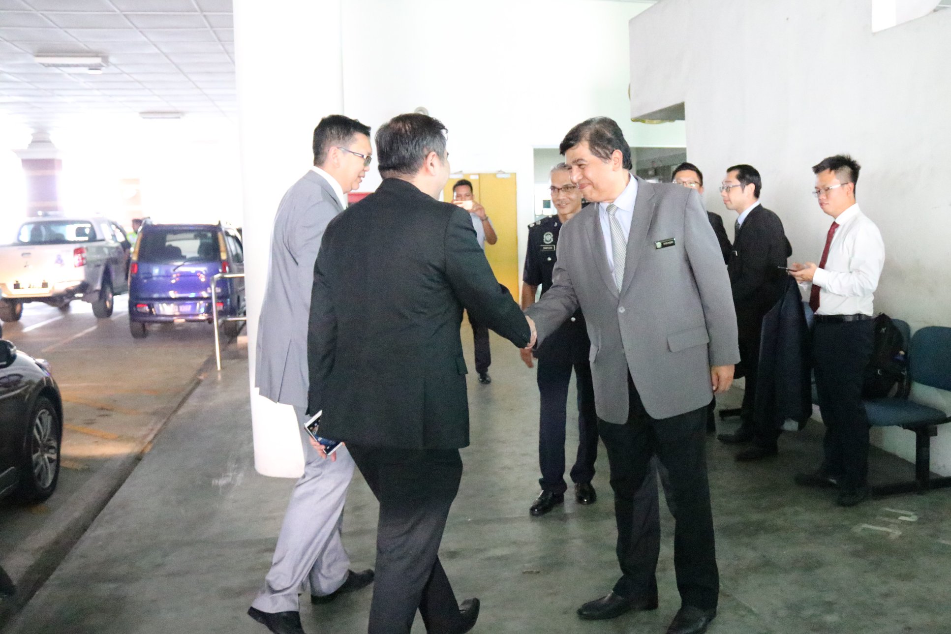 Lawatan Kerja YB Menteri Pengangkutan ke SPPP pada Oktober 2018