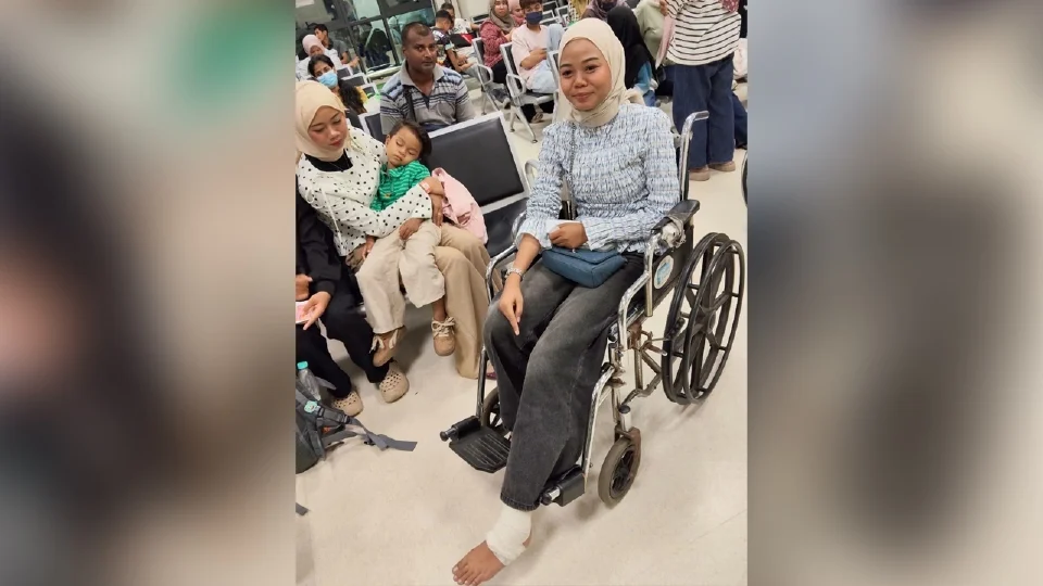 'Saya takut feri akan karam'