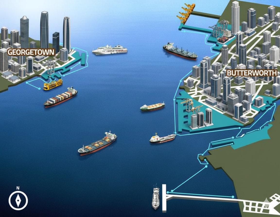 Penang Port Map - Interactive Map