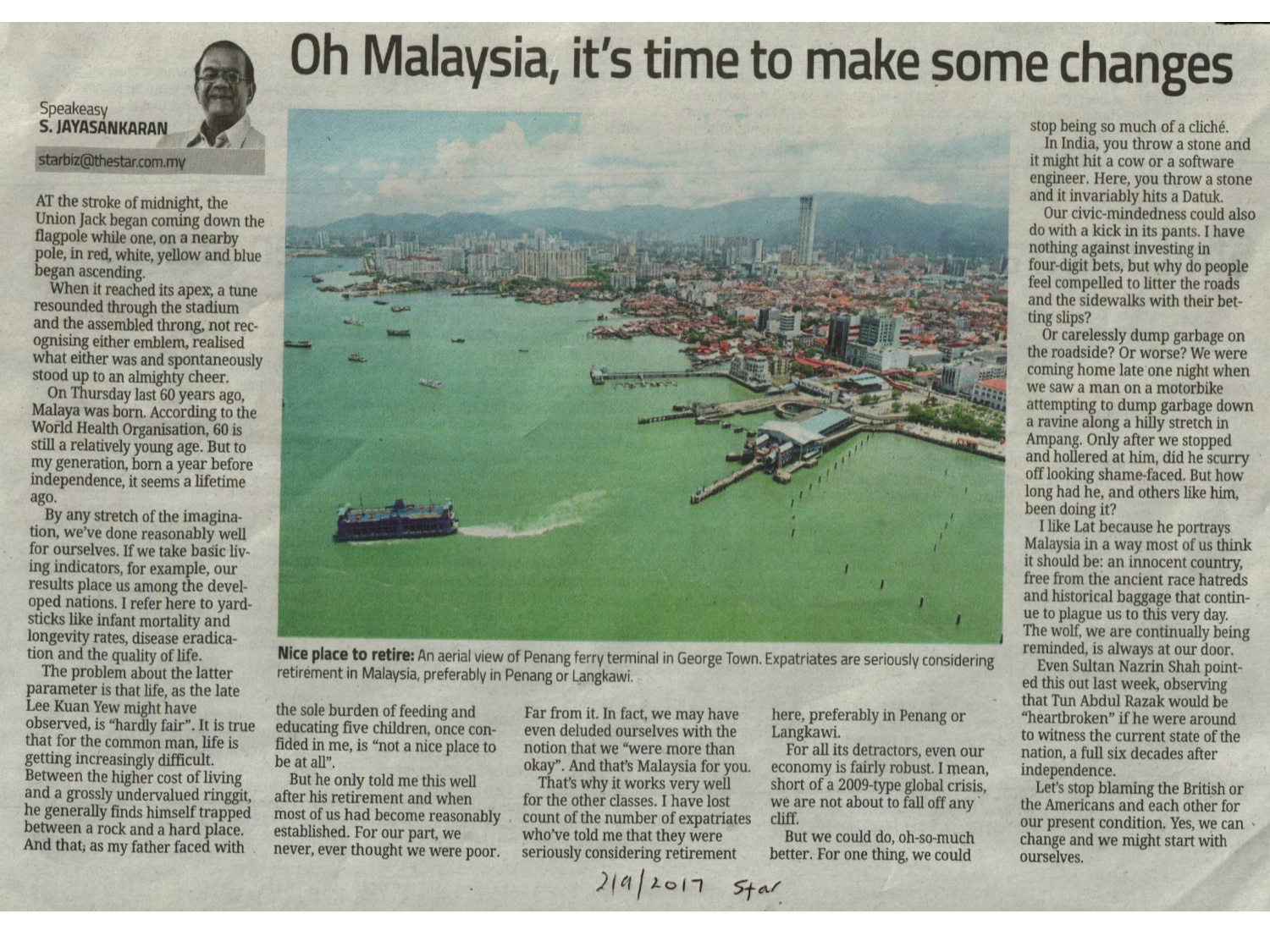 Oh Malaysia Its Time To Make Some Changes