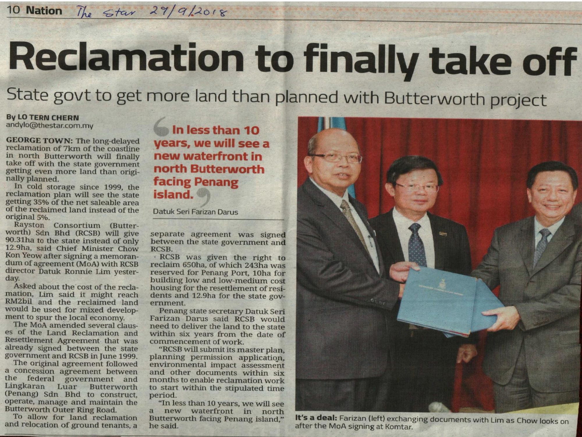 29Sept2018 Reclamation To Finally Take Off 3